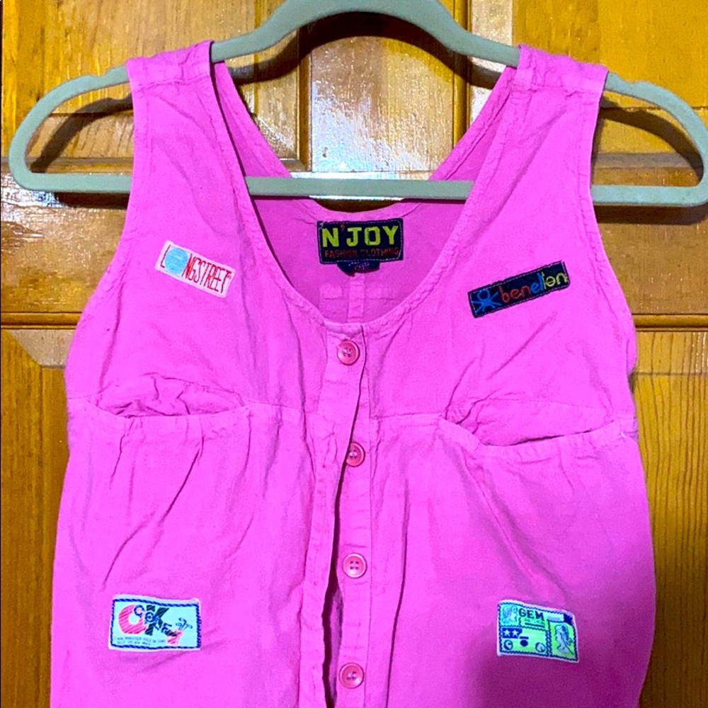 Vintage Pink Jumpsuit